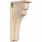 Ekena Millwork Yorktown Smooth Corbel w/Backplate, Douglas Fir, 5 1/2"W x 12"D x 24"H COR06X12X24YOR01SDF - alternate 1